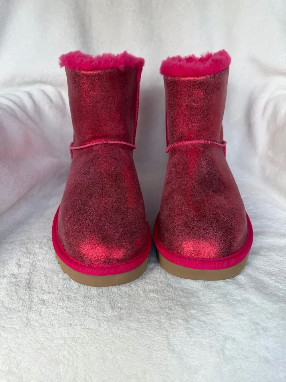 UGG featuring metallic